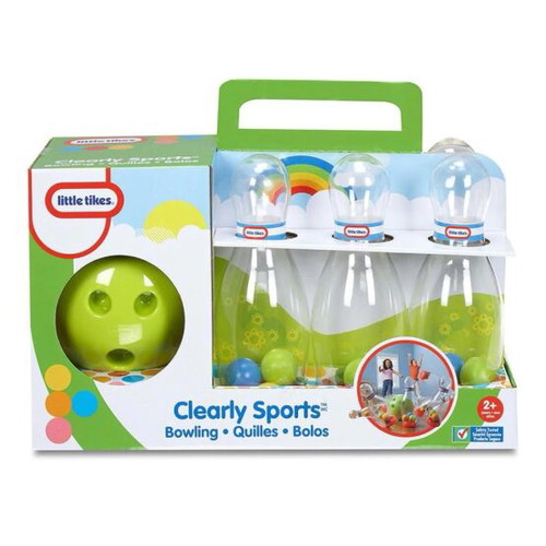 Little Tikes Clearly Sports Bowling set like new