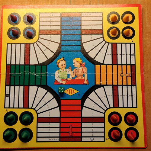 Griniaris and Labyrinth board games used from EPA