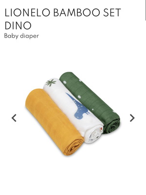 Lionelo bamboo set πάνες καινούργιες