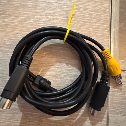 S-Video cable 7pin to S-Video 4pin & RCA male new