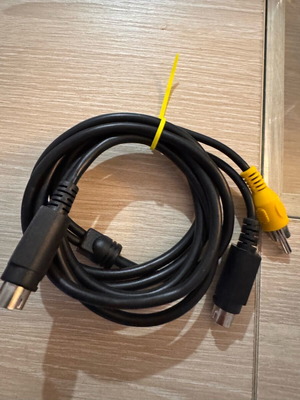 S-Video cable 7pin to S-Video 4pin & RCA male new