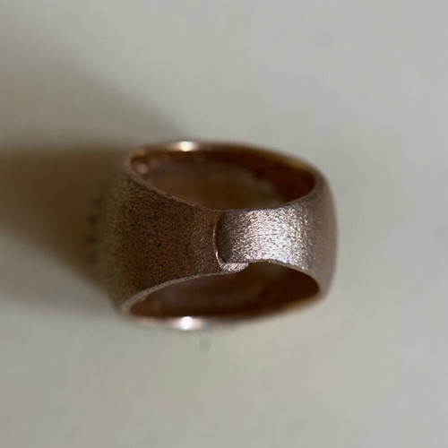 Galerie Tsangarakis ring used, 925 silver and 0.10 micro gold