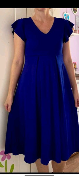 Μπλε royal blue φόρεμα