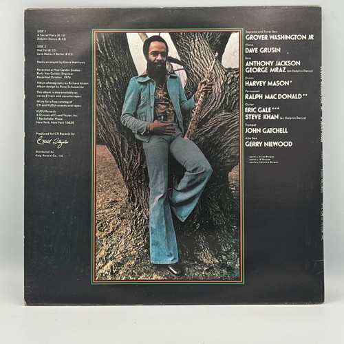 Grover Washington Jr. A Secret Place vinyl record used