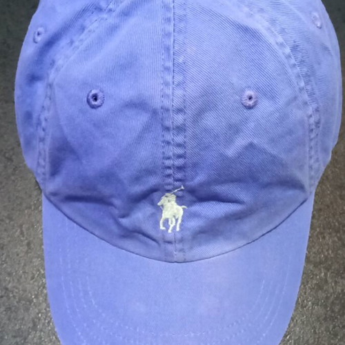 Polo hat used, size L, blue