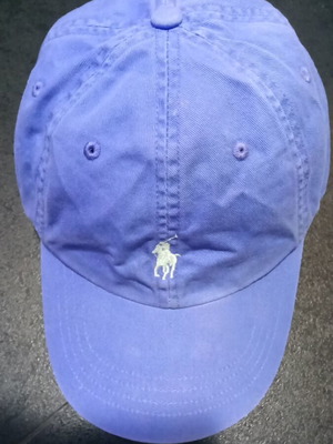 Polo hat used, size L, blue