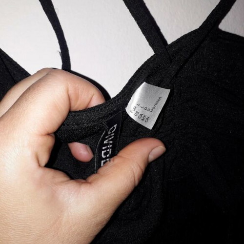 H&M dress black like new, sizes M and L