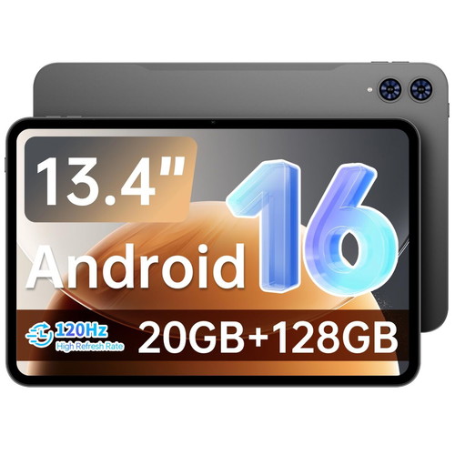 Teclast T65 new tablet 13.4" screen, 20GB RAM, 128GB storage, Android 16