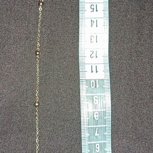 Thin silver chain bracelet brand new