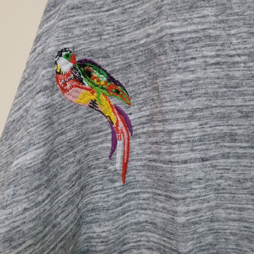 Marks & Spencer summer cotton top like new, grey, size 18