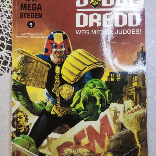 German comics set of 10 used