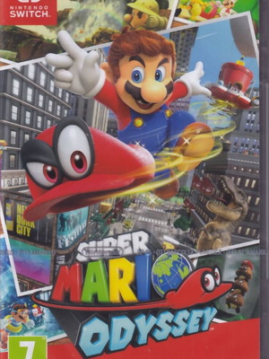 Super Mario Odyssey Nintendo Switch new factory sealed