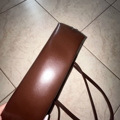 Vintage bag used, brown handbag