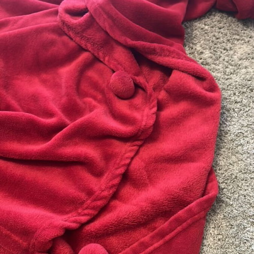 Fleece blanket like new, 160x130cm