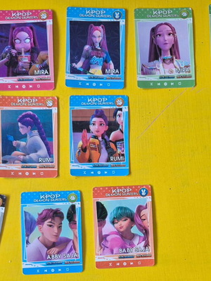 Kpop collectible cards set of 12 like new
