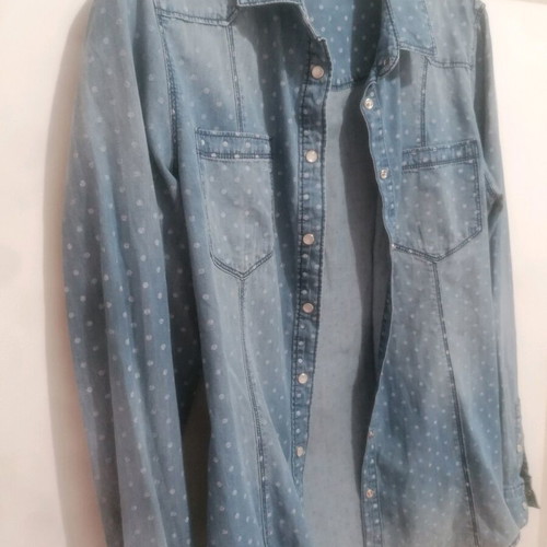 Ovs Fashion Shirt like new, size 44 Italian, blue