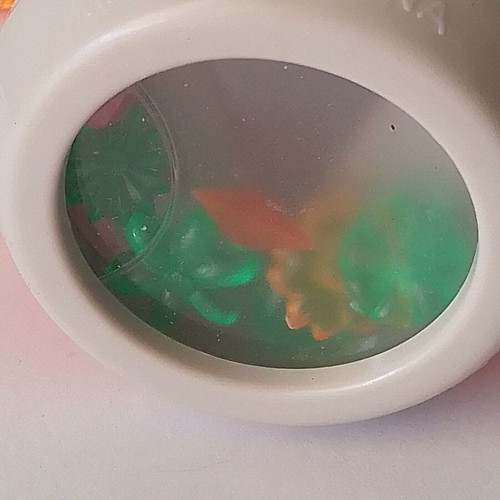 Interactive kaleidoscope toy used, height 8 cm