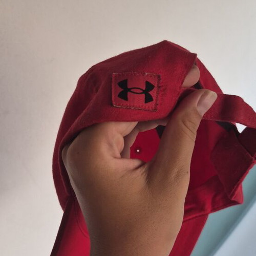 Under Armour red hat like new