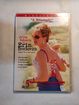 Erin Brockovich DVD like new with Greek subtitles