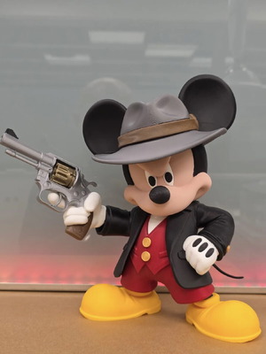 Mickey Mouse Gangster 24cm collectible 3D figure Disney