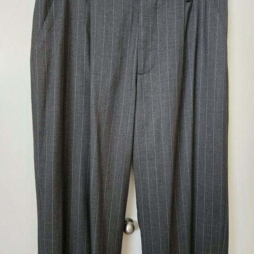 Peace and chaos pants new, striped, grey, size medium/large
