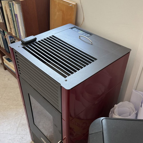 Cristal Eco Pellet stove 7kw, Rossa Goodfire