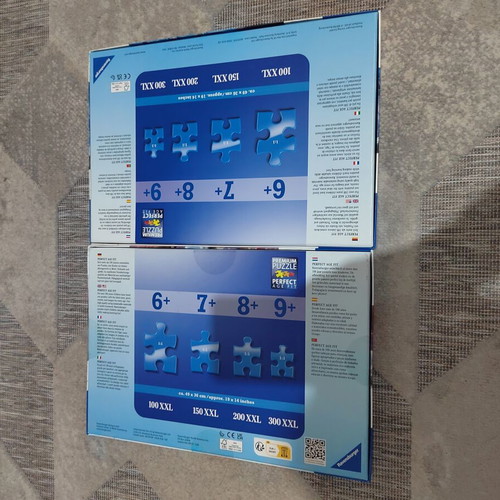 Frozen 2 puzzles used, set of 2 complete