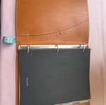 Arte & Cuoio Italian leather A4 organizer binder