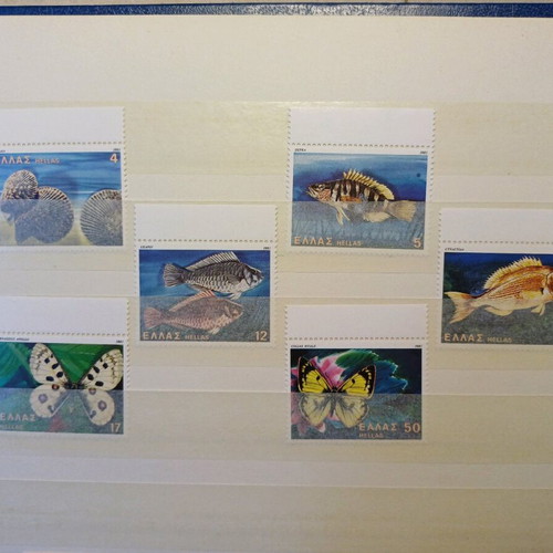 Unsealed stamp series 1964 - 1985 new