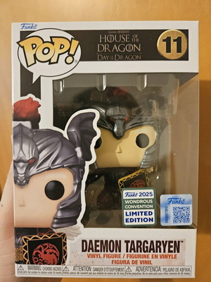 Daemon Targaryen Funko Pop #11 με πανοπλία και κουτί σαν καινούριο