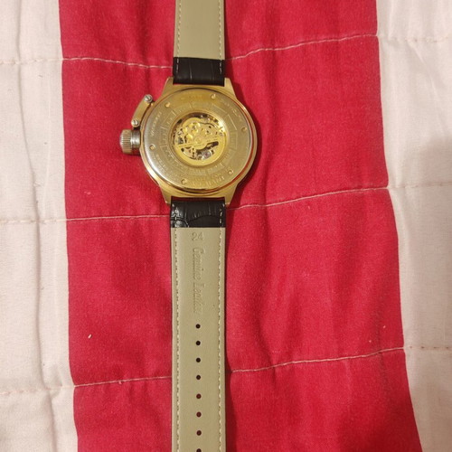 Invicta Corduba 7136 vintage men's watch used, automatic skeleton