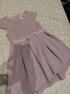 Pink dress 2 years new