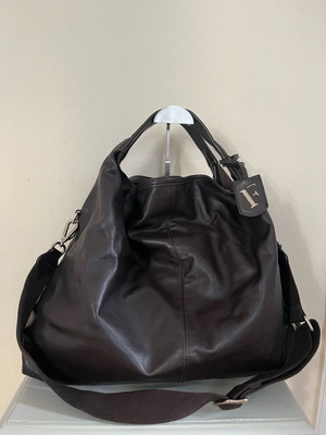 Furla travel bag like new brown with minor defect
