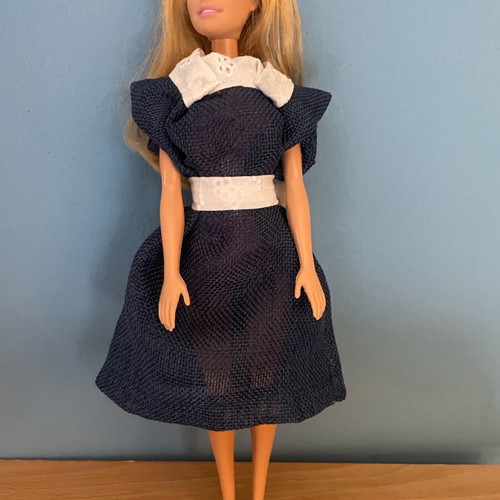 Barbie Mattel 2016 like new with handmade dress
