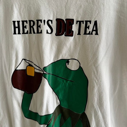 Kermit print t-shirt
