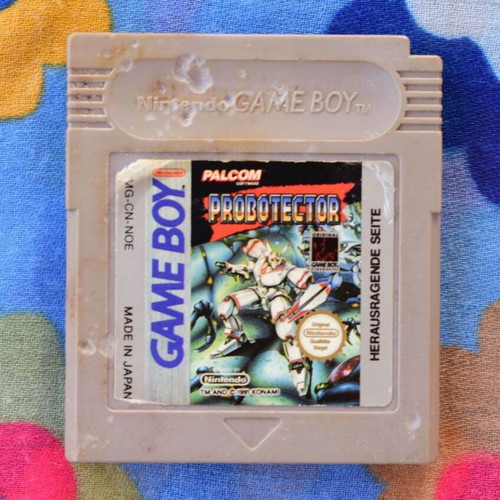 Probotector Game Boy game used, action shooter