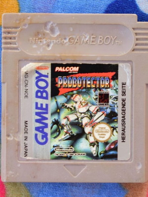 Probotector Game Boy game used, action shooter