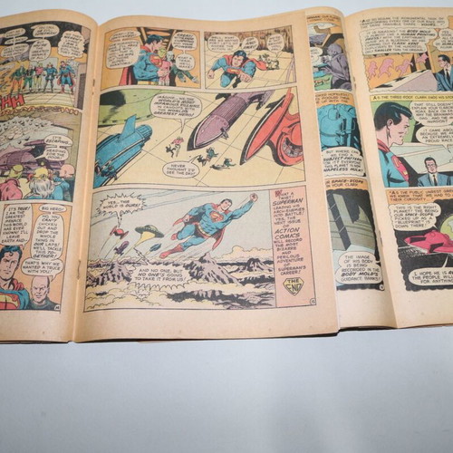 Action Comics #417 and Superman #219 comics used, DC