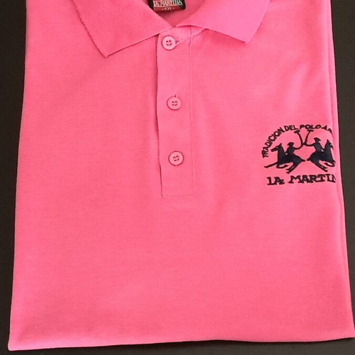 La Martina Polo Shirt men's size XL like new, pink