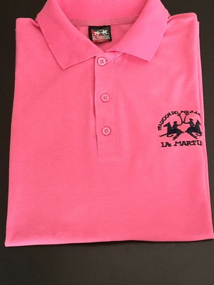 La Martina Polo Shirt men's size XL like new, pink