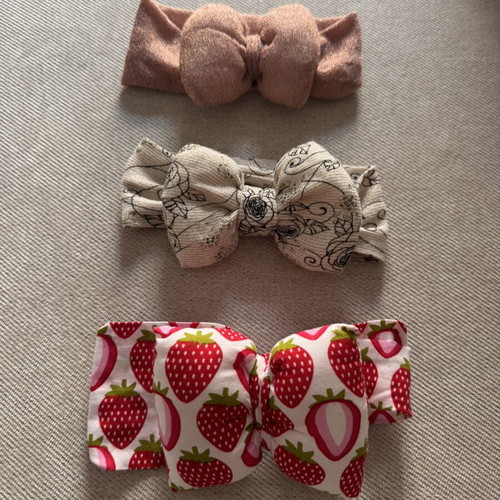 Little Fairy Baby Headbands like new, set of two