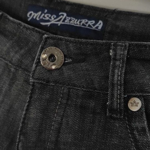 Jeans with strass like new, size M 38 10