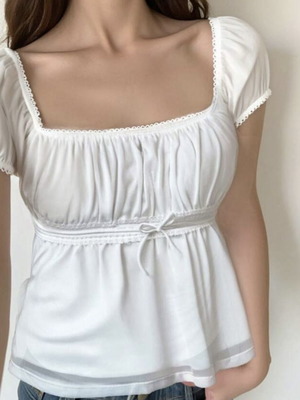 Shein White Summer Shirt Size S New