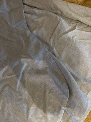 Gray office skirt like new, size L 40 12