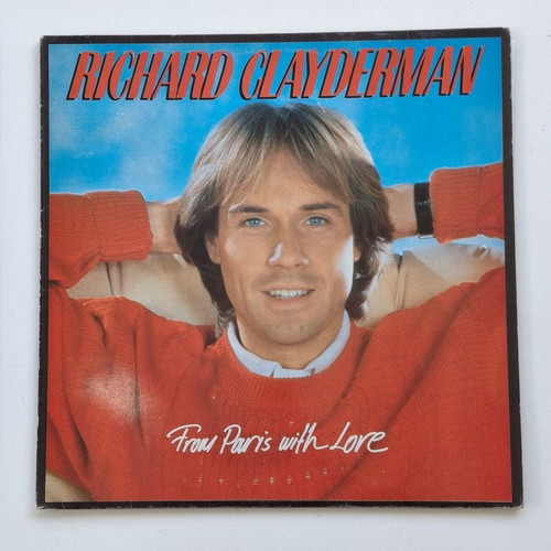 Richard Clayderman From Paris With Love LP vinyl like new, 1985