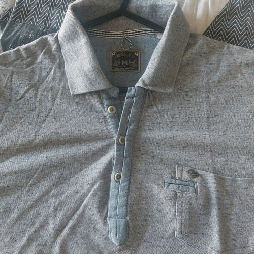 Diesel Polo Shirt Large Gray like new