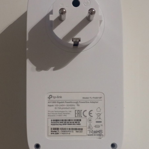 TP-Link powerline adapter TL-PA8010P used, broken