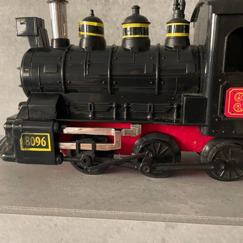 Train wagon used plastic decorative 23 cm