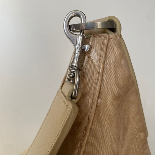 MCM Aren Monogram Jacquard Tote Bag New Beige
