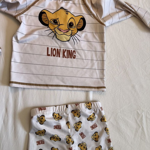 Zara Lion King toddler swimwear set, size 98 cm